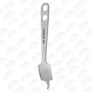 Elevador Óseo Hohmann de Acero Inoxidable con Punta Estrecha, 23.5 cm, Ancho de Hoja de 9.25 Pulgadas (43 mm), Herramientas Médicas - Product Image 5