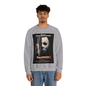 Nuova Collezione 2026: Felpa Girocollo Personalizzata con Stampa 'Halloween Horror Nights', Oversize e Pesante - Product Image 5