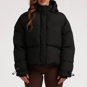 Chaqueta Acolchada Impermeable de Nailon para Mujer, Diseño Moderno, Alta Calidad, Precio al por Mayor - Product Image 3