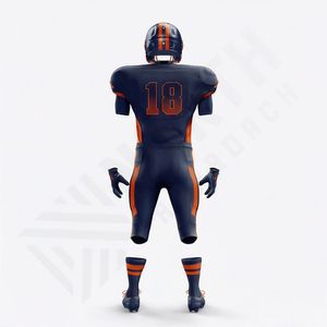 Uniforme de Fútbol Americano de Diseño Superior, Nuevo, Transpirable, Sublimado, con Impresión de Logotipo Personalizado, Ropa Deportiva de Alto Rendimiento para Entrenamiento - Product Image 2