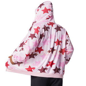 Sudaderas con capucha con cremallera completa mezclada de algodón directo de fábrica 2025 logotipo personalizado estilo de invierno informal con cuello con capucha - Product Image 2