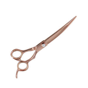 Tijeras Curvas de Acero Inoxidable para Peluquería Canina, Portátiles, al por Mayor - Product Image 2