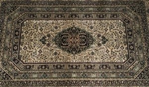 Nueva Colección de Alfombras Bordadas con Motivos Florales de la India para Sala de Estar y Dormitorio, de Fabricante Indio de Alfombras - Product Image 2