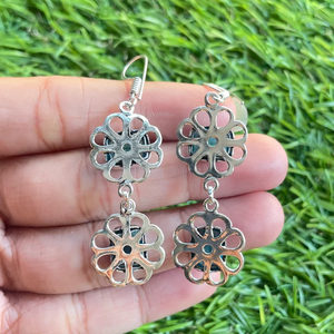 Top qualité 925 argent Sterling naturel bleu topaze pierre gemme crochet boucle d'oreille à la main goutte balancent bijoux cadeau pour elle en gros - Product Image 3