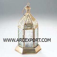 Linterna elegante redonda chapada en oro para decoración Nuevo diseño elegante al por mayor Linterna de metal de la mejor calidad - Product Image 6