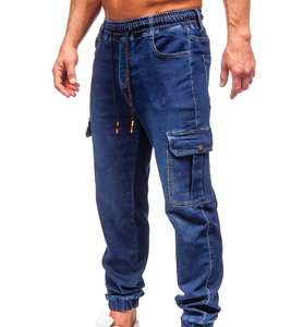 Pantalones Cargo cómodos de alta calidad para hombre, venta al por mayor, pantalones Cargo ajustados de calidad de exportación personalizados, servicio OEM - Product Image 5