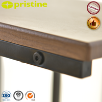 Meilleure vente eBay vente en gros fabricant de Taiwan rangement domestique bricolage fil Mobile MDF Table de chevet avec roues