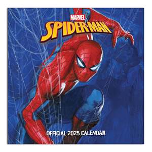 Marvel Spiderman 2025 Wall Calendar Mini <b>Posters</b> Included Made of Durable Paper - Product Image 4