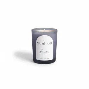 Osmanthus Aromatherapy Scented Candle Soy <b>Coconut</b> Wax Sustainable Home Decoration for Valentine's Day Thanksgiving in <b>Cup</b> Shape - Product Image 3
