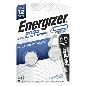 ULTIMATE 2 piezas de baterías digitales premium con cable de litio plateado CR2032 - Product Image 2