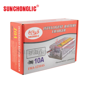太陽光FMA-1210AS鉛電池充電器インテリジェント高速充電10A 12V逆電池 +/-保護ODM対応 - Product Image 6
