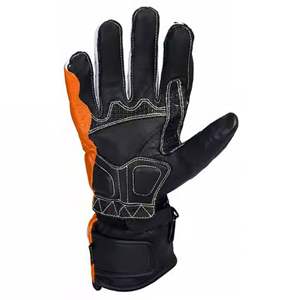 Gants de moto en cuir imperméables, respirants et résistants à la pluie, haute qualité, avec écran tactile sur les doigts pour le motocross - Product Image 3