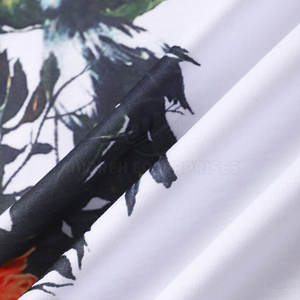 Camisetas estampadas de nueva llegada de alta calidad, tela de punto de algodón 100% según la demanda del cliente, Camisetas estampadas de precio barato - Product Image 5