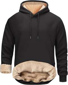 Survêtements pour hommes en coton 100% à capuche décontractés et lourds avec un poids de tissu de 340g - Product Image 6