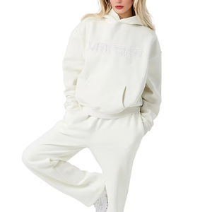 เสื้อผ้าสตรีทแวร์สุดหรูผ้าฟลีซผ้าฝ้ายน้ำหนักเบาระบายอากาศได้ดีปักลายไหล่ไหล่ได้ตามต้องการสำหรับฤดูหนาว - Product Image 3