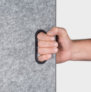 Panneaux de séparation mobiles en feutre PET légers <span class=keywords><strong>et</strong></span> flexibles avec attaches Velcro, cloisons murales, panneaux de tableau d'affichage, écrans de protection, tentes - Product Image 4