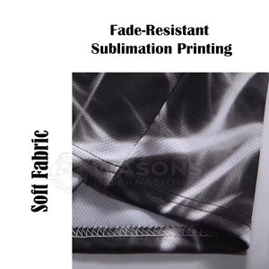 T-shirt pour homme en tissu fin à sublimation, toucher doux, style décontracté, vêtement de tous les jours - Product Image 3