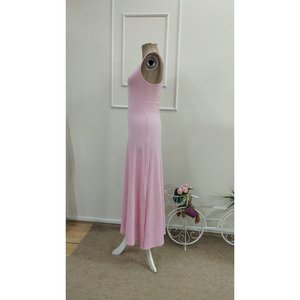 Vestido Maxi de Viscosa para Mujer de Jane's con Detalle Cruzado en la Espalda, Cuello Redondo, Silueta en A, Sin Mangas, Cómodo para Uso Diario - Product Image 5