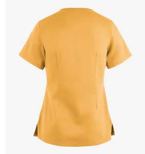 Uniformes médicaux de gommage pour femmes haut uniforme d'infirmière pour le service OEM d'hôpital - Product Image 3