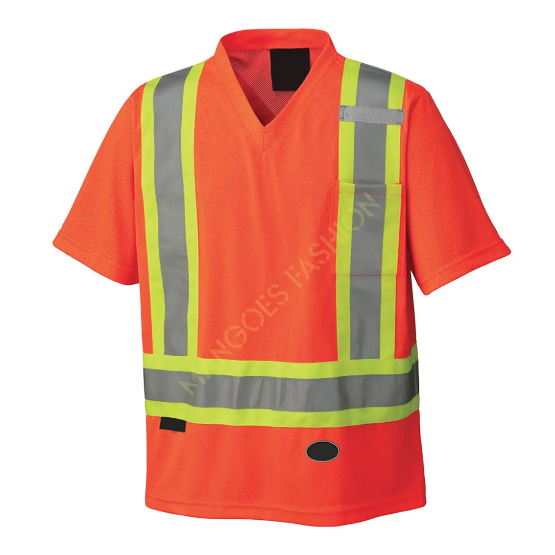 Roadway In Different Style For Men Work Wear T Shirt T Shirts Hi Vis Polyester Work Polo T Shirt Men Summer Printing Safety Shir