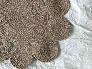 Manteles Individuales Modernos Antideslizantes de Cuerda de Algodón Trenzada con Diseño Tikki para Uso en el Hogar, Bodas y Banquetes - Product Image 2