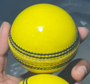 Meilleur choix de balle dure de cricket en cuir rouge de qualité 5 pour les joueurs - Product Image 6