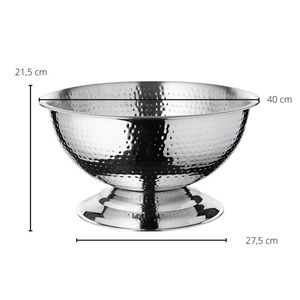 Bol en acier inoxydable de haute qualité, design moderne et luxueux, écologique, pour usage domestique et commercial, bol décoratif pour servir les aliments sur la table - Product Image 2