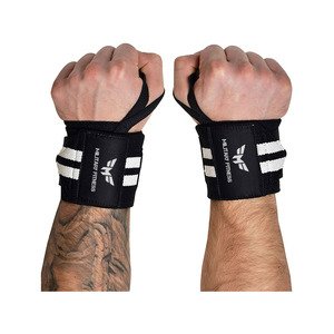 Professionnel fabrique musculation haltérophilie poignet Wrap réglage Compression poignets entraînements de gymnastique soutien du poignet - Product Image 3