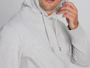 Unisex 100% algodón pesado cremallera-Up Sudadera con capucha de lana al por mayor de alta calidad bordado logotipo personalizado invierno OEM sudaderas con capucha - Product Image 6