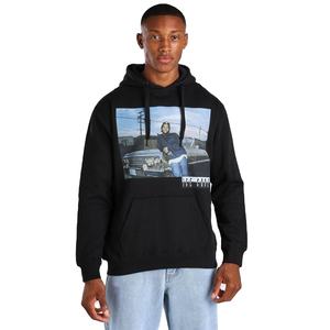 2025 hiver fabricant en gros personnalisé hommes mode pull à capuche haute qualité sérigraphié solide polaire sweat - Product Image 1