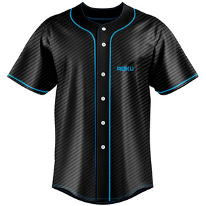 OEM Service High Quality Breathable Moisture-Wicking 300g Plus Size 100% Polyester Men's <b>Baseball</b> Uniform <b>Set</b> Custom Logo - Product Image 2