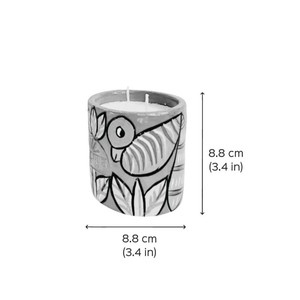 Premium soy wax <b>candle</b> with strong fragrance for home decor and aroma therapy - Product Image 3