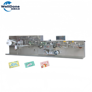 Tam Otomatik Çift Kanallı Islak Mendil Yapma Makinesi, Otomatik Ekleme Özellikli, 5 ila 30 Adet Yüksek Hızlı - Product Image 3