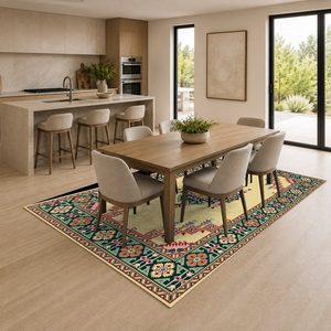 <b>RUGS</b> DEPOT LXDP-0336 Wholesale Beige Brown Contemporary Abstract Digital Printed Machine Washable Chenille Area <b>Rug</b> <b>Non</b> <b>Slip</b> - Product Image 4