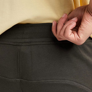 Men's Casual Lightweight Canvas <b>Trousers</b> Breathable <b>Drawstring</b> with Anti-Wrinkle New Design Plain Dyed Men <b>Trouser</b> - Product Image 6