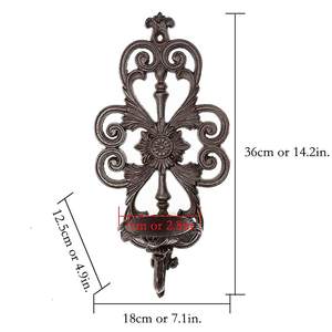 Bougeoir rond en laiton en métal de luxe pour la décoration intérieure - Product Image 1