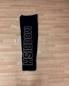 กางเกงสำหรับผู้ชายกางเกงขาบานสำหรับผู้ชายกางเกงเรียกเหงื่อแบบสั่งทำได้กางเกงวอร์มขาบานซีดกันแดดพิมพ์ลายสกรีนลายวินเทจแอซิดแบบบาน - Product Image 3