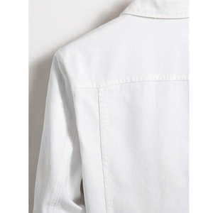 Personnalisé 100% Coton Décontracté Slim Hommes Denim Veste Haute Qualité Hommes Veste En Gros Dernière Vente À Chaud Denim Hommes - Product Image 5