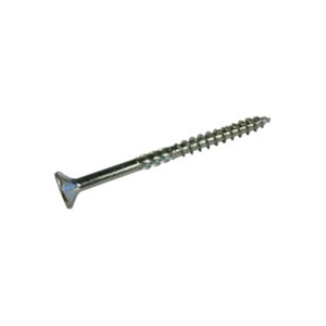 Blue Self-Drilling Wood <b>Screws</b> 6.0mm Diameter White Zinc-Plated 90mm Length 100-Piece Pack - Product Image 5