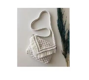 Top Quality Heavy Material <strong>Jute</strong> Pouch Bags For Women Use <strong>Sacks</strong> Canvas Tote Bags Custom Shape Lightweight With Chain Handle - Product Image 5