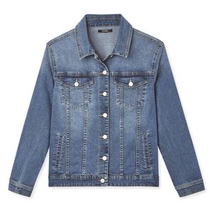 OEM/ODM New Arrival Fashion Women's Denim <b>Jacket</b> Wholesale Washed Custom Blue Women Denim Jean <b>Jackets</b> - Product Image 1