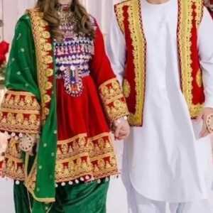 Étnico Vintage afgano Kuchi bordado hecho a mano mujeres hasta el suelo Maxi vestido mangas elásticas modestos vestidos de noche para damas - Product Image 2