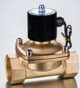 2W500-50 2 pulgadas 220vac Accionamiento directo 12vdc Válvula solenoide Tipo de cierre normal - Product Image 1