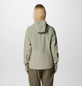 Personnalisé nouveau Safari femmes doux comme à capuche Softshell veste manches longues et coupe-vent dernières femmes course vestes de plein air - Product Image 2