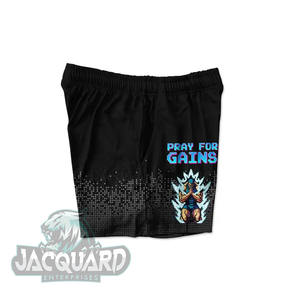 Men's XS Egg Mesh Technics Gym Shorts 100% Polyester Cropped Fit Mid Waist Side Hem Pockets Anti-Wrinkle <b>Vintage</b> Eco-Friendly - Product Image 2