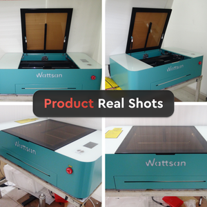 Wattsan 0503 Hobby-T Stempelherstellungsmaschine Laser-Graviermaschine Desktop 600 500*300 mm CO2 Laser CNC-Schneid- und Graviermaschine - Product Image 5
