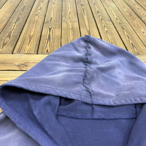 เสื้อฮู้ดกันหนาวโอเวอร์ไซส์สำหรับผู้ชายเสื้อฮู้ดผ้าคอตตอนปักลายโลโก้ซักได้ใส่สบายเนื้อผ้านุ่ม100% - Product Image 3