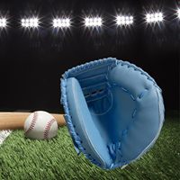 Gant de baseball professionnel confortable pour attrapeur, pour adultes, pour lanceurs gauchers, 100 % coton, haute qualité