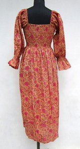 Robes Femme Décontracté Manches Courtes/Manches Longues Boutonné Col en V Robe Max Robes Femme Décontracté Manches Courtes/Manches Longues - Product Image 2