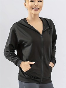 2025 Fashion Sweatshirt Autumn Winter Casual Versatile Hoodies Zipper Long <b>Sleeve</b> <b>Cardigan</b> Fall Casual Loose Streetwear - Product Image 5